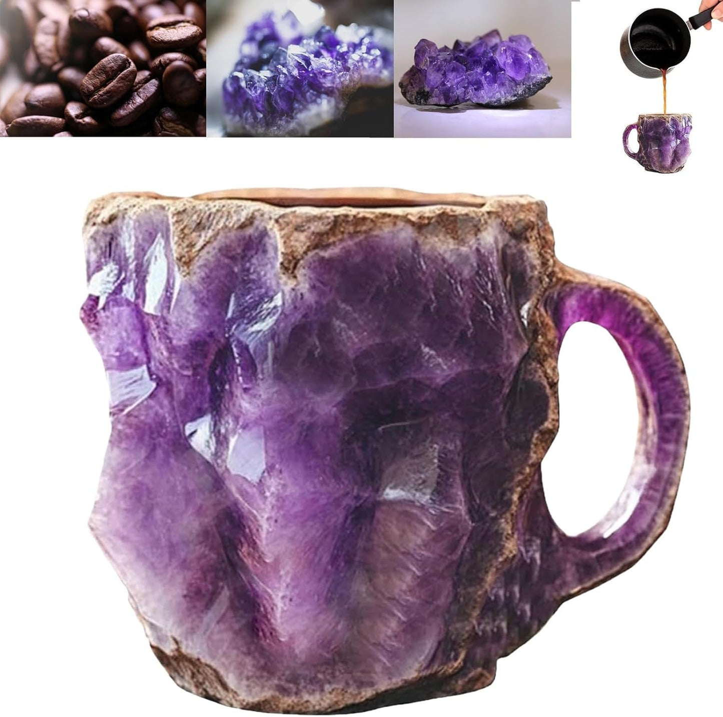 🎁 Last day Sale 70% OFF 🥃2025 New Mineral Crystal Coffee Mugs